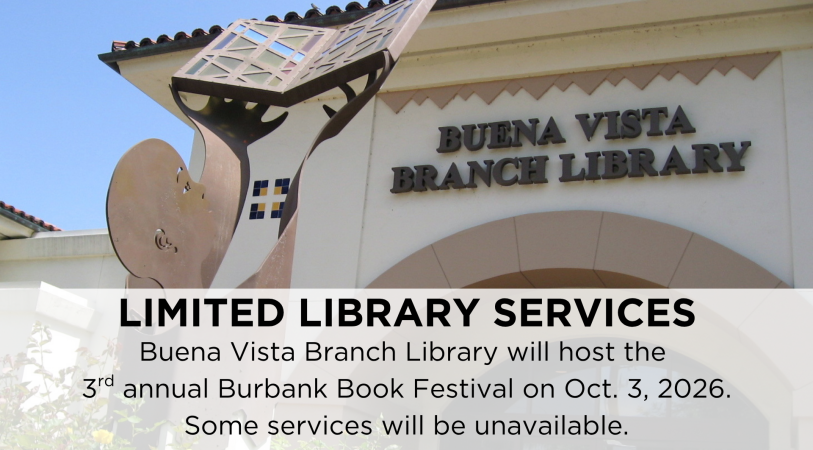 Limited library services on Oct. 3, 2026